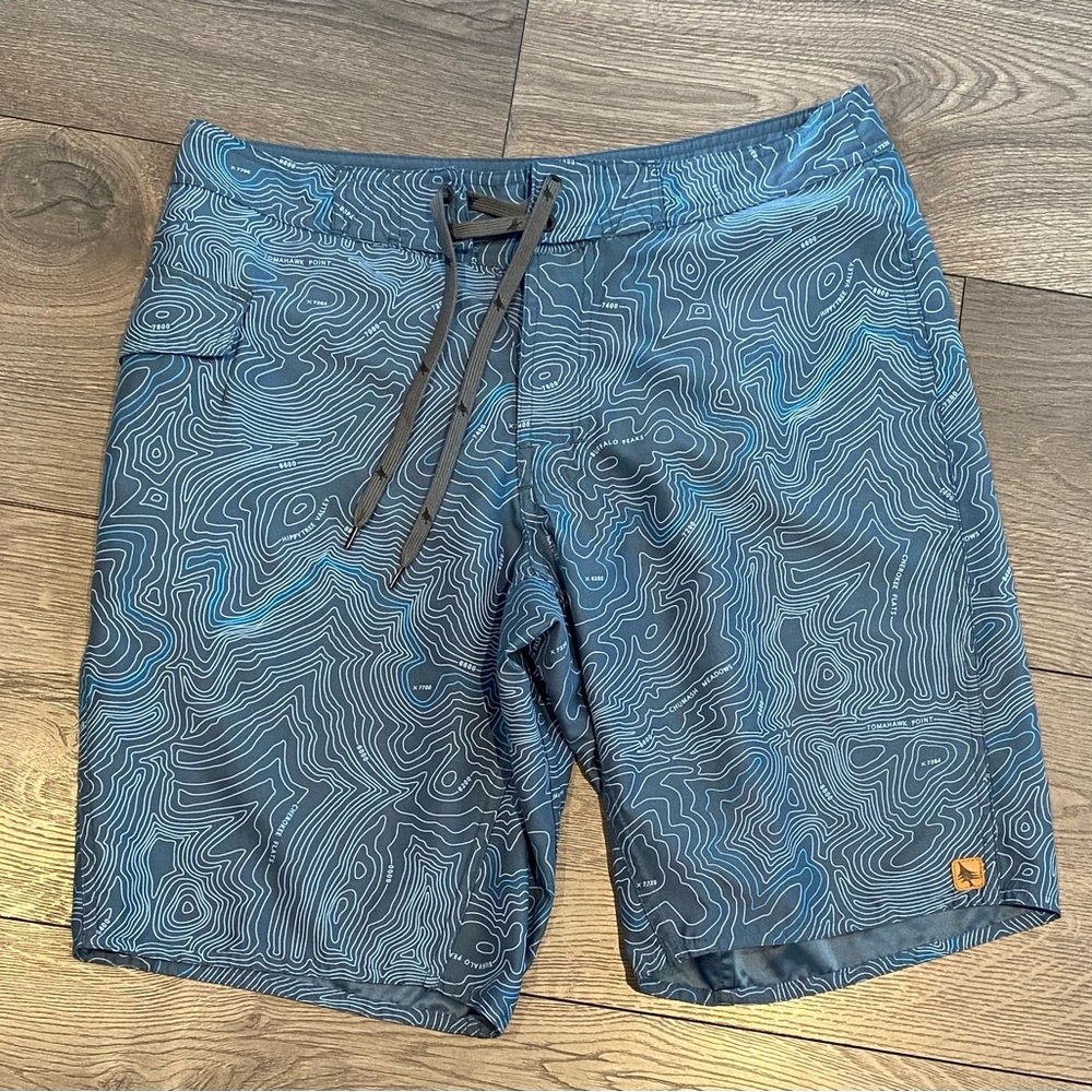 Hippy Tree Aquatic Division Board Shorts